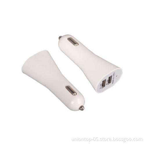5V1A/5V2A Car Chargers Double USB Charge for iPhone and iPad